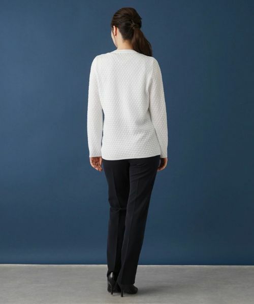 Leilian / レリアン カーディガン・ボレロ | フラワー刺繍カーディガン | 詳細3