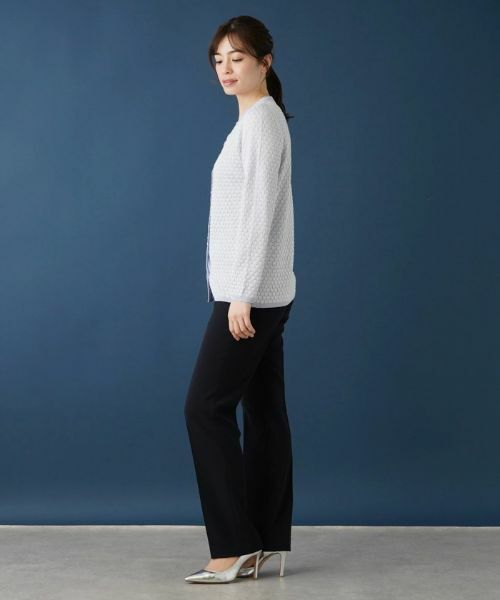 Leilian / レリアン カーディガン・ボレロ | フラワー刺繍カーディガン | 詳細5