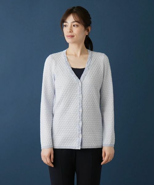 Leilian / レリアン カーディガン・ボレロ | フラワー刺繍カーディガン | 詳細7