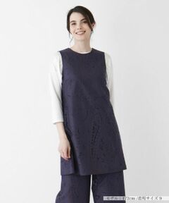 Leilian / レリアン テーラードジャケット | 2WAYバックリボンベスト