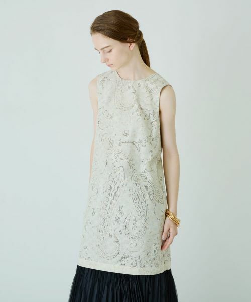 Leilian / レリアン テーラードジャケット | 2WAYバックリボンベスト | 詳細1