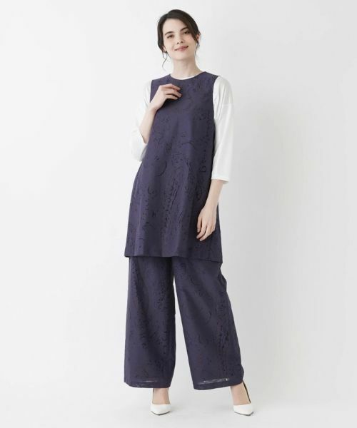 Leilian / レリアン テーラードジャケット | 2WAYバックリボンベスト | 詳細22