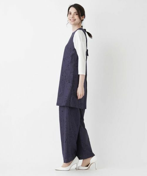 Leilian / レリアン テーラードジャケット | 2WAYバックリボンベスト | 詳細23