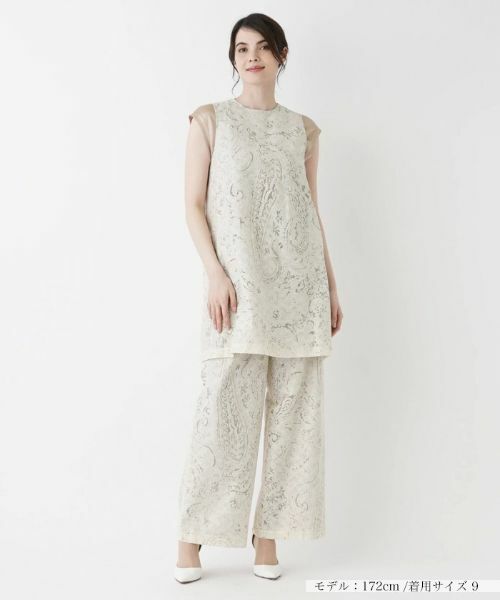 Leilian / レリアン テーラードジャケット | 2WAYバックリボンベスト | 詳細9