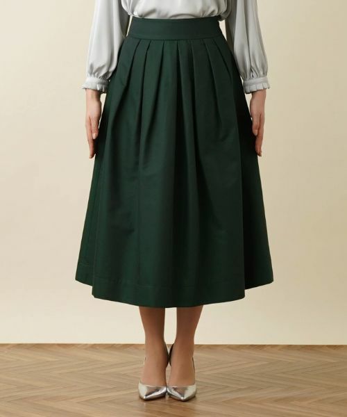 Leilian / レリアン ミニ・ひざ丈スカート | タックスカート | 詳細18