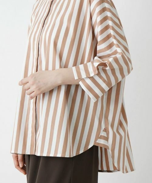 Leilian / レリアン シャツ・ブラウス | バンドカラーブラウス | 詳細11