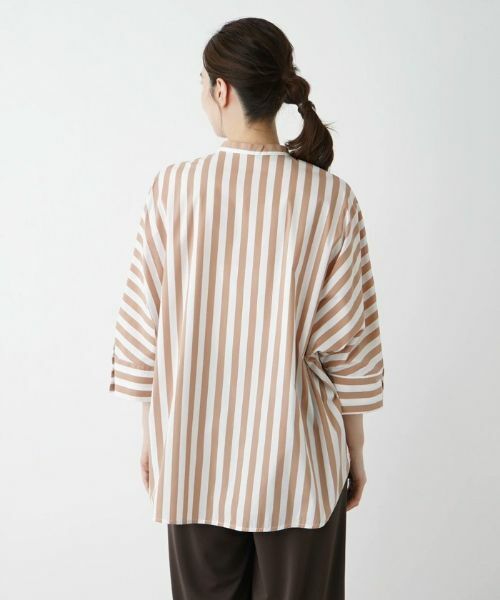 Leilian / レリアン シャツ・ブラウス | バンドカラーブラウス | 詳細6