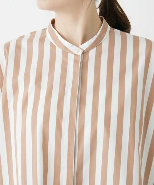 Leilian / レリアン シャツ・ブラウス | バンドカラーブラウス | 詳細7