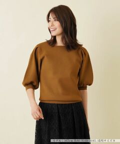 Leilian / レリアン ニット・セーター | ボリュームスリーブニット【Leilian WHITE LABEL】