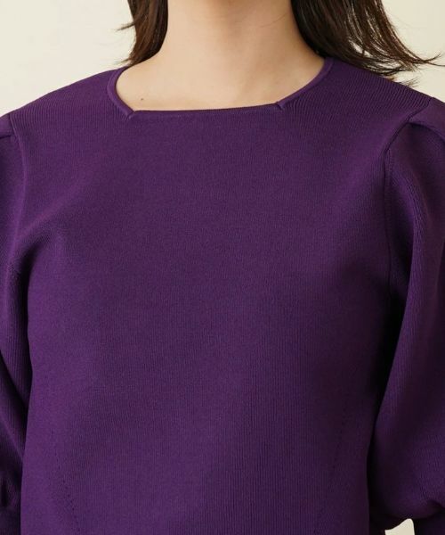 Leilian / レリアン ニット・セーター | ボリュームスリーブニット【Leilian WHITE LABEL】 | 詳細10