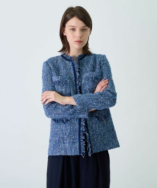 Leilian / レリアン テーラードジャケット | 【店舗人気】ツイードジャケット | 詳細1