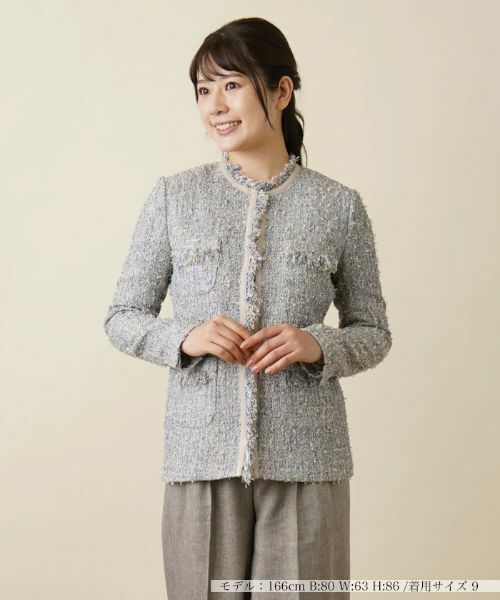 Leilian / レリアン テーラードジャケット | 【店舗人気】ツイードジャケット | 詳細23