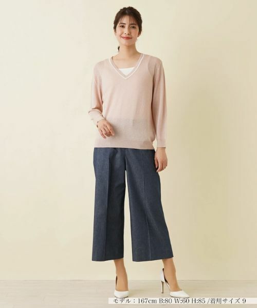 Leilian / レリアン ニット・セーター | Vネックセーター | 詳細1