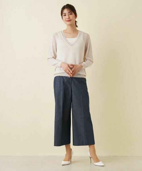 Leilian / レリアン ニット・セーター | Vネックセーター | 詳細13