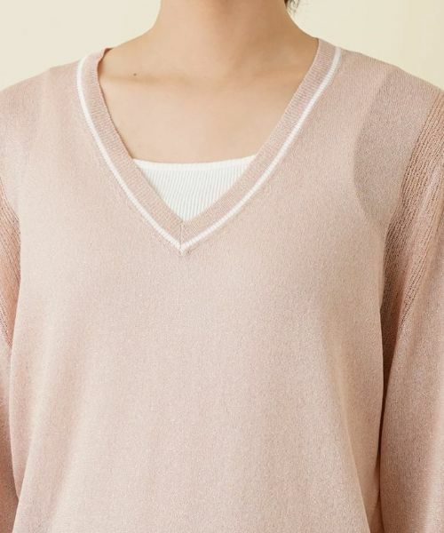 Leilian / レリアン ニット・セーター | Vネックセーター | 詳細7