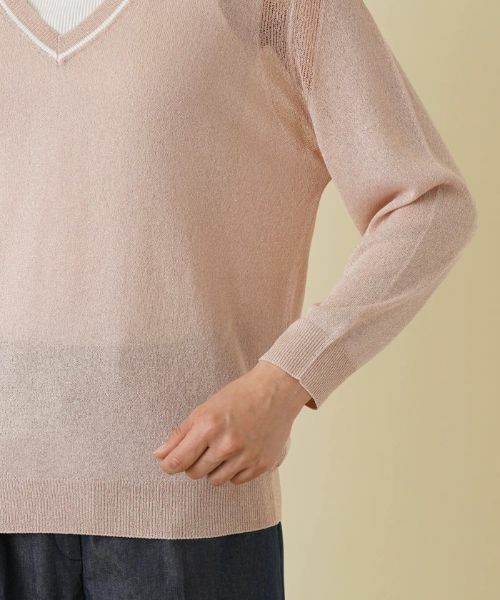 Leilian / レリアン ニット・セーター | Vネックセーター | 詳細9