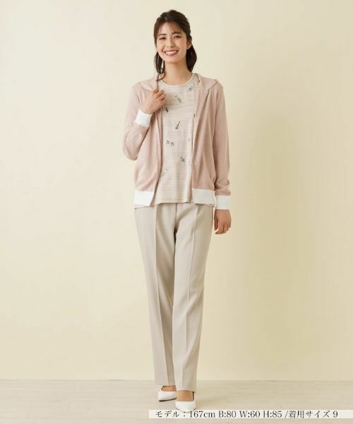 Leilian / レリアン カーディガン・ボレロ | ニットパーカ | 詳細1