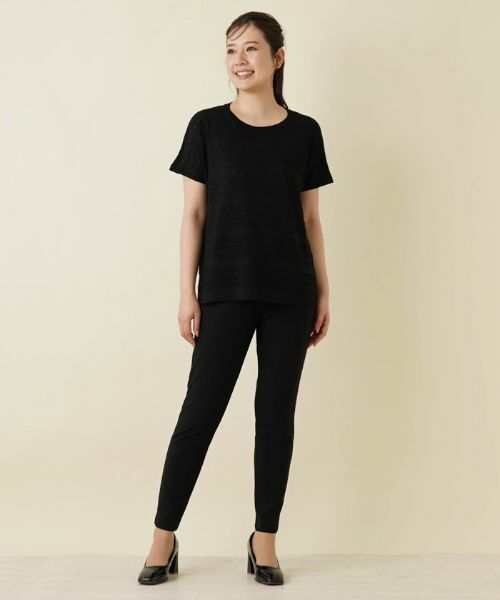 Leilian / レリアン ニット・セーター | ボーダー柄ニット【LE TRICOT PERUGIA】 | 詳細12