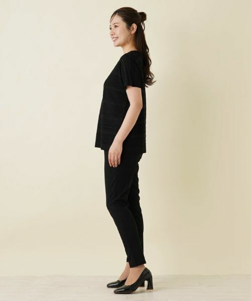 Leilian / レリアン ニット・セーター | ボーダー柄ニット【LE TRICOT PERUGIA】 | 詳細13