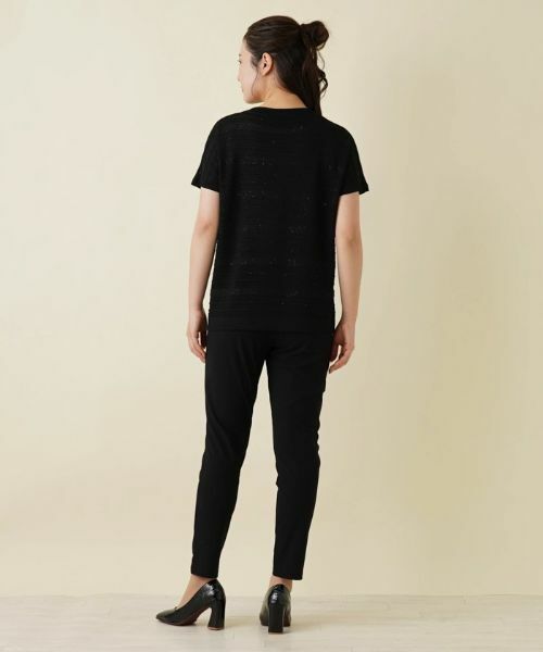 Leilian / レリアン ニット・セーター | ボーダー柄ニット【LE TRICOT PERUGIA】 | 詳細14