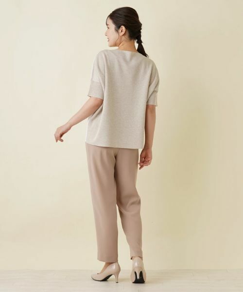 Leilian / レリアン ニット・セーター | カラーブロッキングニットプルオーバー【LE TRICOT PERUGIA】 | 詳細15