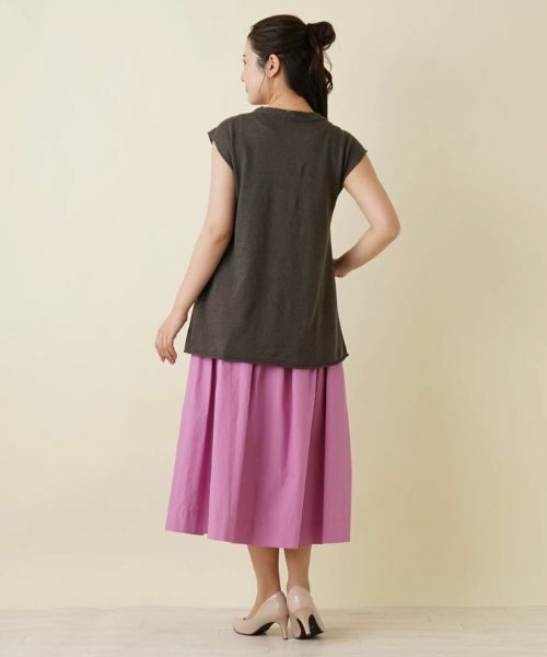 Leilian / レリアン ニット・セーター | フレンチスリーブニットプルオーバー【LE TRICOT PERUGIA】 | 詳細14