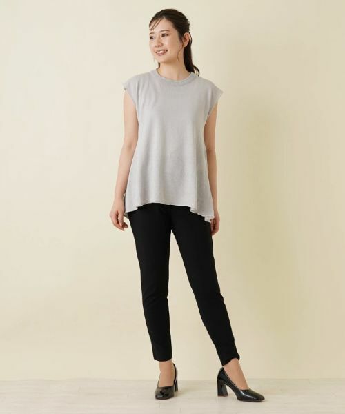 Leilian / レリアン ニット・セーター | フレンチスリーブニットプルオーバー【LE TRICOT PERUGIA】 | 詳細15