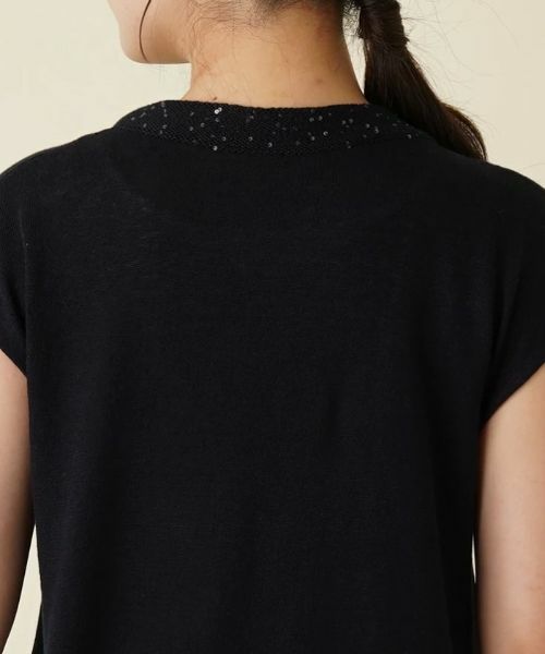 Leilian / レリアン ニット・セーター | フレンチスリーブニットプルオーバー【LE TRICOT PERUGIA】 | 詳細8