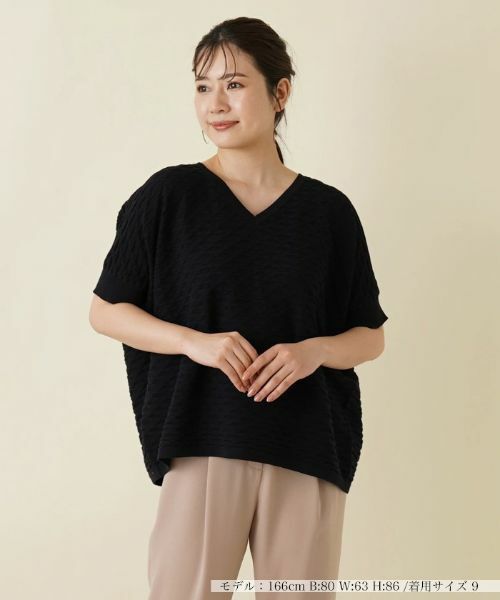 定価18万20AW レリアンLE TRICOT PERUGIA ニット切替コート セール】 セーター【LE TRICOT PERUGIA】 （ニット・セーター