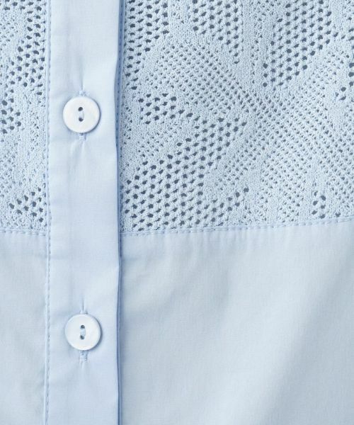 Leilian / レリアン シャツ・ブラウス | 切替デザインシャツブラウス | 詳細12