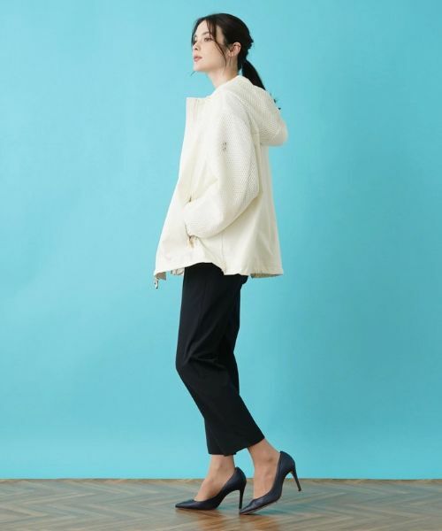 Leilian / レリアン その他アウター | フード付きジップアップブルゾン | 詳細2