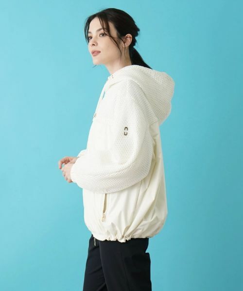 Leilian / レリアン その他アウター | フード付きジップアップブルゾン | 詳細7