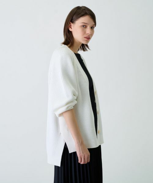 Leilian / レリアン カーディガン・ボレロ | Vネックニットカーディガン | 詳細2