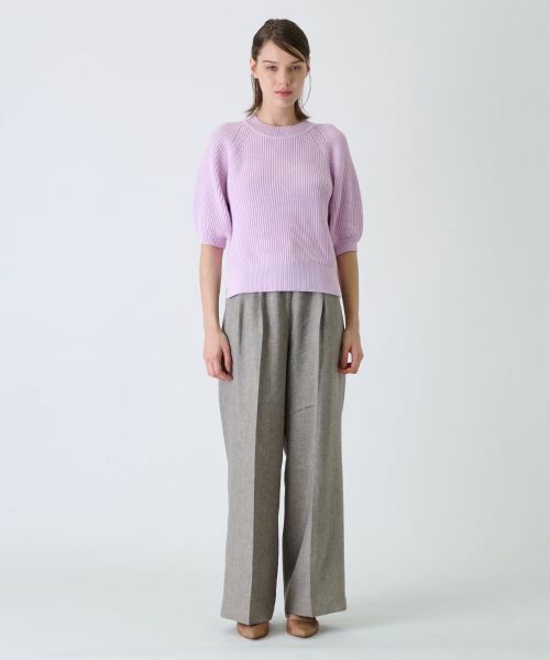 Leilian / レリアン ニット・セーター | 五分袖ハイネックニット | 詳細19