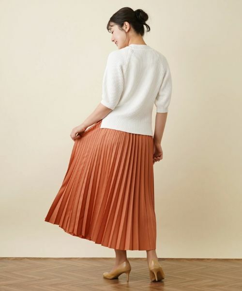 Leilian / レリアン ニット・セーター | 五分袖ハイネックニット | 詳細27