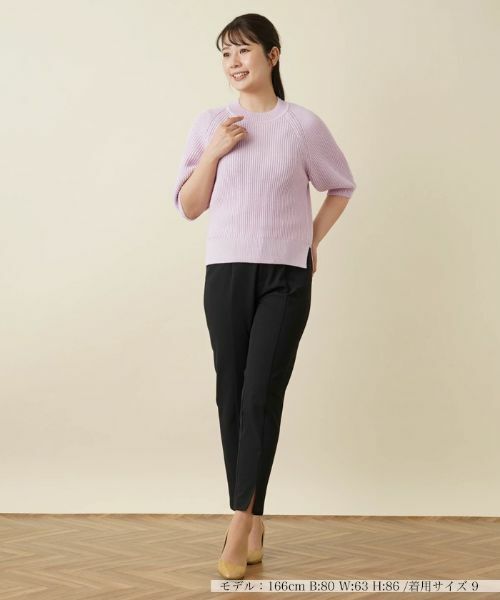 Leilian / レリアン ニット・セーター | 五分袖ハイネックニット | 詳細29