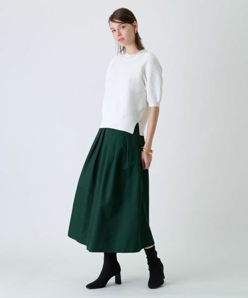 Leilian / レリアン ニット・セーター | 五分袖ハイネックニット | 詳細9