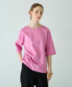 Leilian / レリアン カットソー | サイドタックアシメカットソー