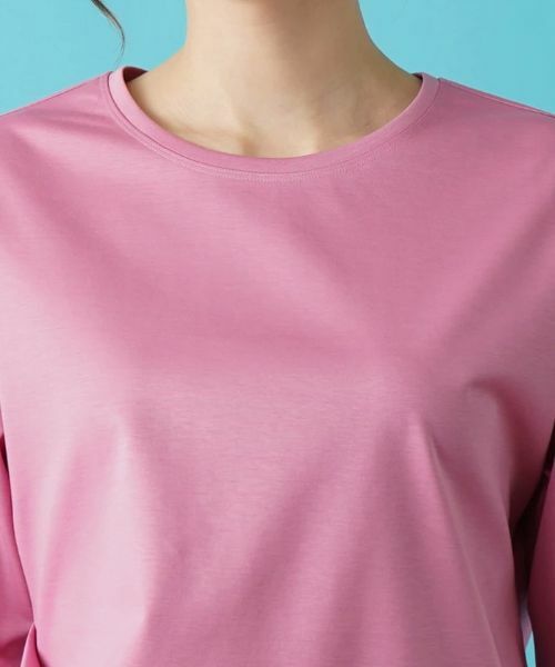 Leilian / レリアン カットソー | サイドタックアシメカットソー | 詳細20