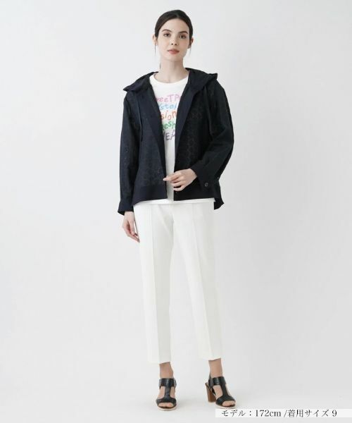 Leilian / レリアン その他アウター | レースフーディージャケット | 詳細1