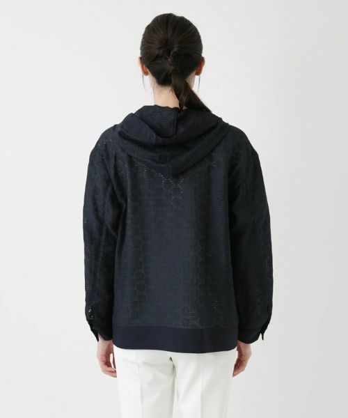 Leilian / レリアン その他アウター | レースフーディージャケット | 詳細6