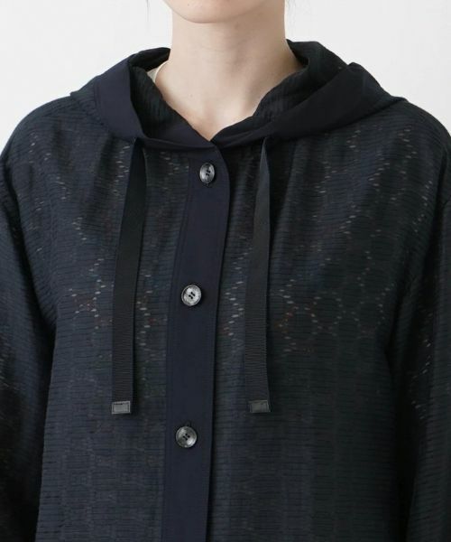 Leilian / レリアン その他アウター | レースフーディージャケット | 詳細7