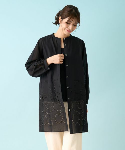 Leilian / レリアン シャツ・ブラウス | チュニックブラウス【ROCHAS Premiere】 | 詳細17