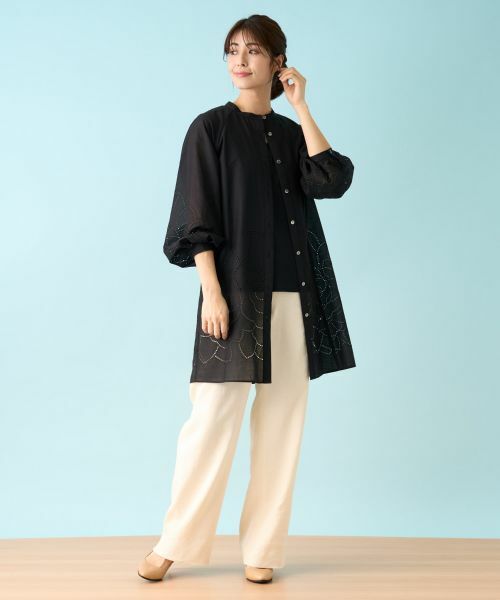 Leilian / レリアン シャツ・ブラウス | チュニックブラウス【ROCHAS Premiere】 | 詳細5