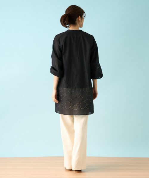 Leilian / レリアン シャツ・ブラウス | チュニックブラウス【ROCHAS Premiere】 | 詳細6