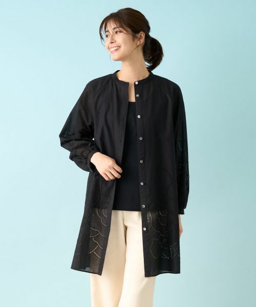 Leilian / レリアン シャツ・ブラウス | チュニックブラウス【ROCHAS Premiere】 | 詳細7