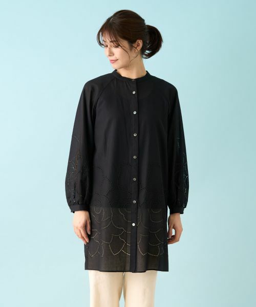 Leilian / レリアン シャツ・ブラウス | チュニックブラウス【ROCHAS Premiere】 | 詳細8