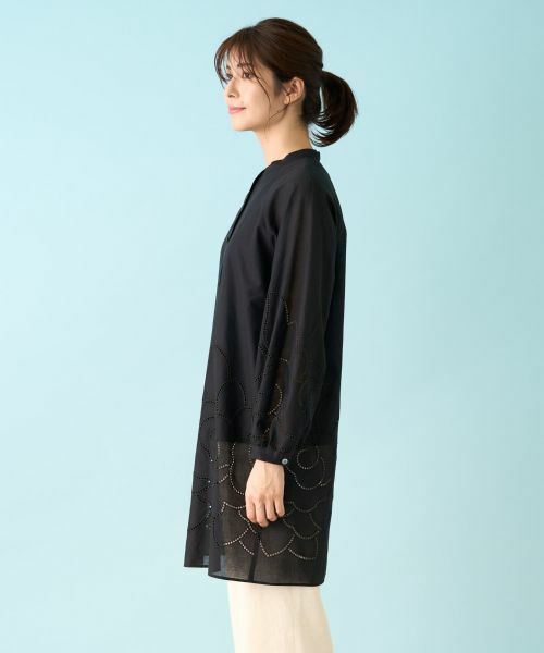 Leilian / レリアン シャツ・ブラウス | チュニックブラウス【ROCHAS Premiere】 | 詳細9