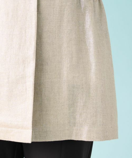 Leilian / レリアン テーラードジャケット | 箔プリントベスト【ROCHAS Premiere】 | 詳細14