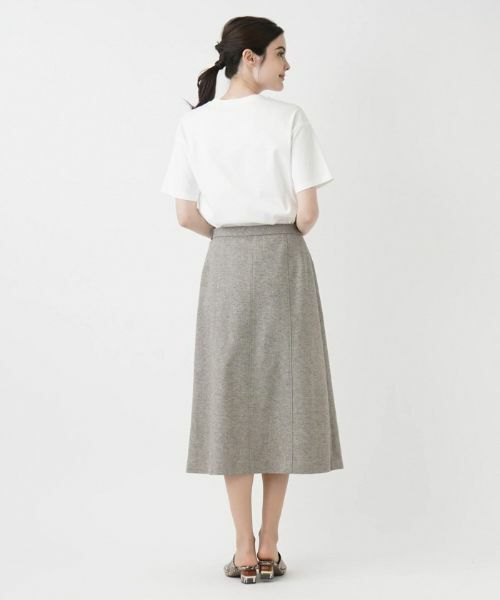 Leilian / レリアン ミニ・ひざ丈スカート | Aラインスカート | 詳細3